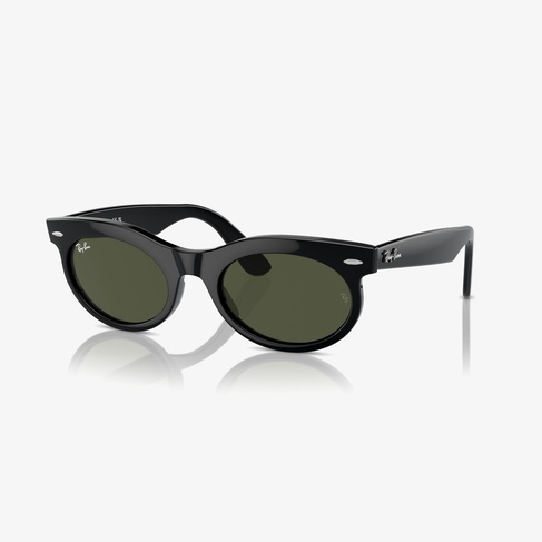  RAY-BAN Wayfarer Oval Unisex Siyah Güneş Gözlüğü
