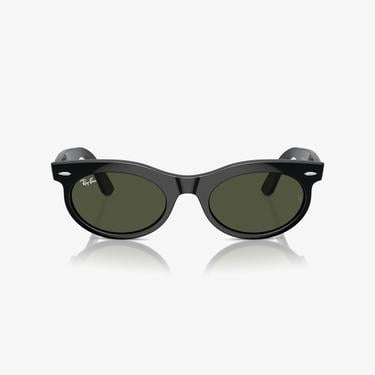  RAY-BAN Wayfarer Oval Unisex Siyah Güneş Gözlüğü