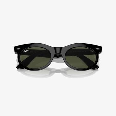  RAY-BAN Wayfarer Oval Unisex Siyah Güneş Gözlüğü