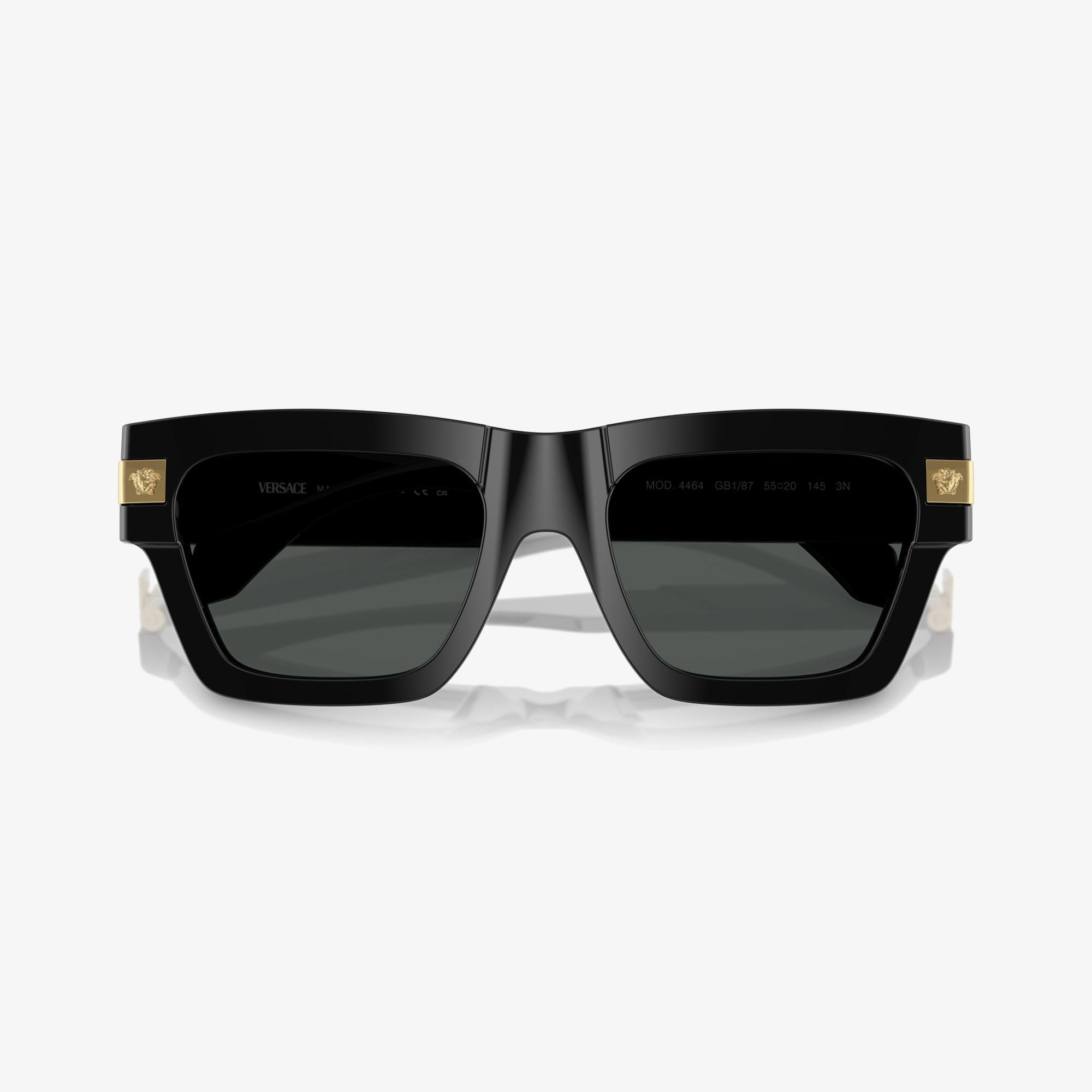 VERSACE Ve4464 Erkek Siyah Güneş Gözlüğü