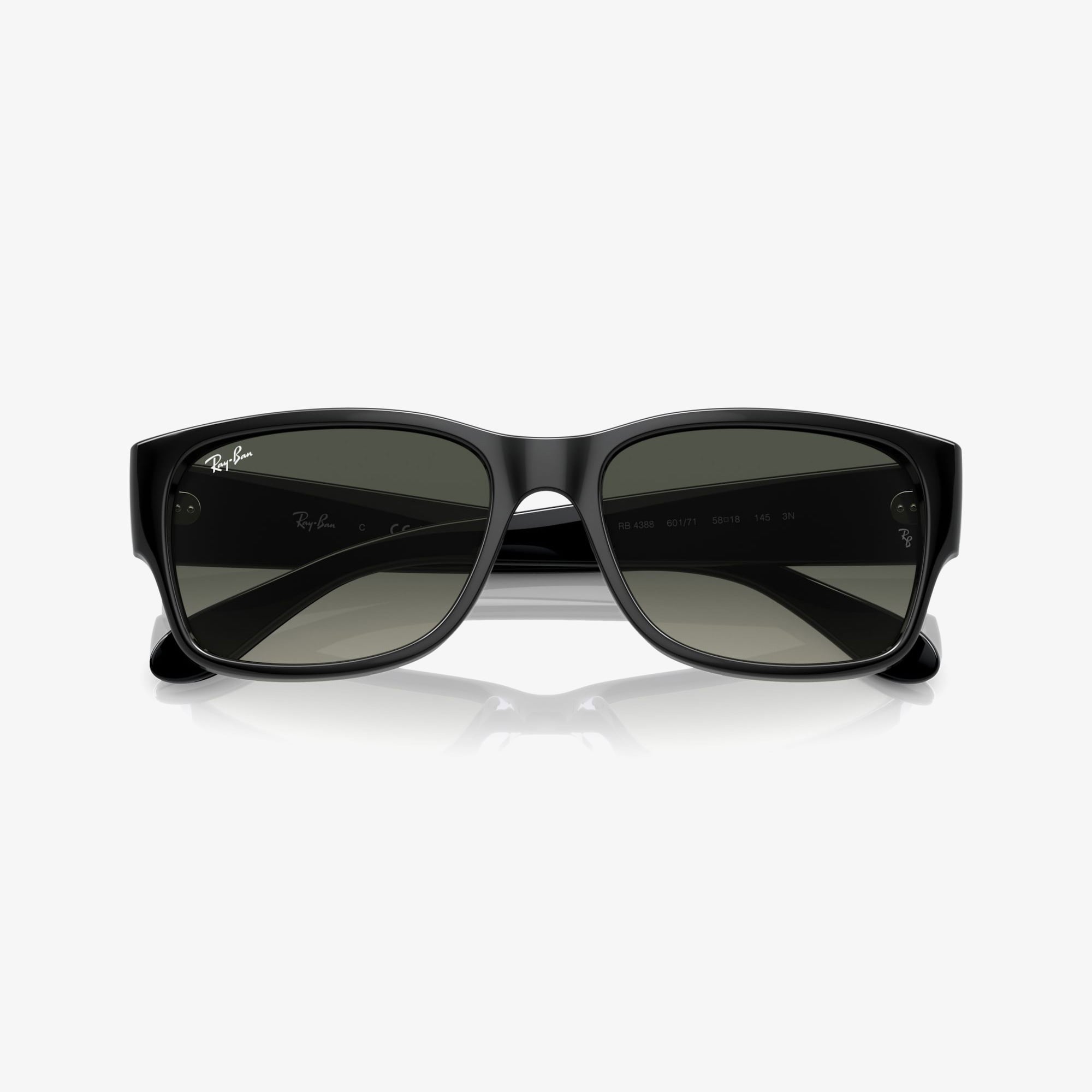 RAY-BAN 0RB4388 Unisex Siyah Güneş Gözlüğü