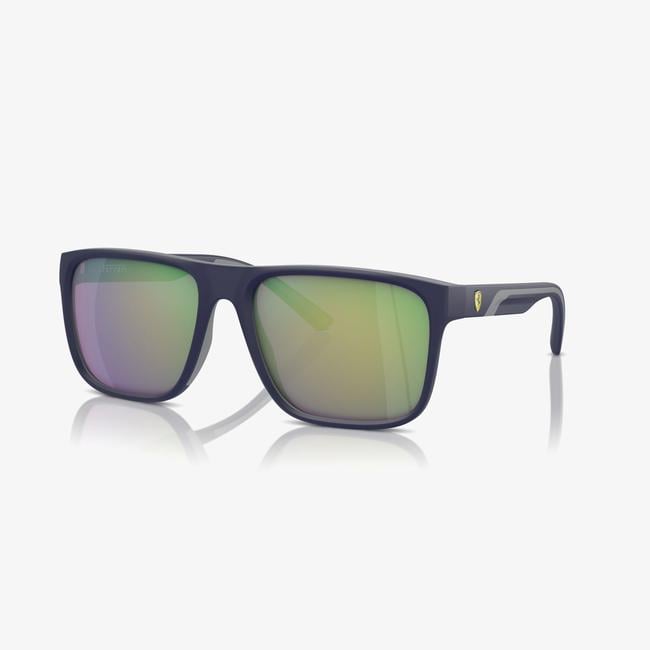  Scurderia Ferrari Fz62U Erkek Mavi Güneş Gözlüğü