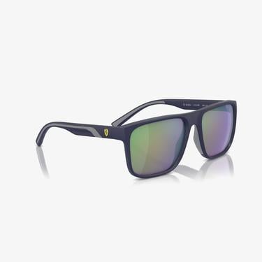  Scurderia Ferrari Fz62U Erkek Mavi Güneş Gözlüğü