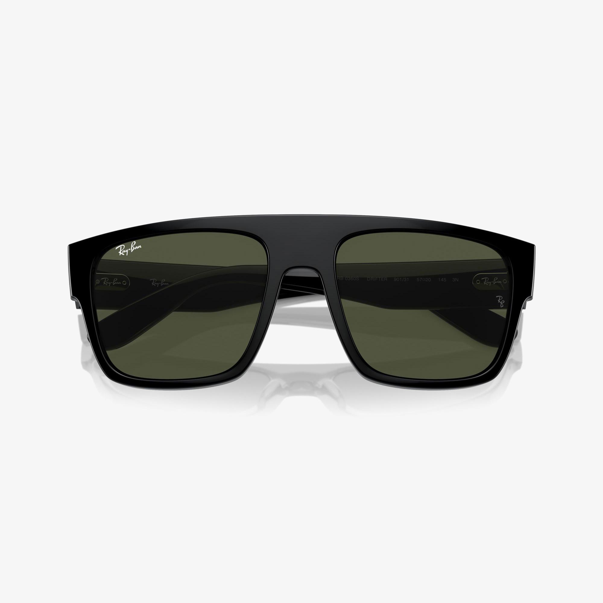 RAY-BAN Drifter Unisex Siyah Güneş Gözlüğü