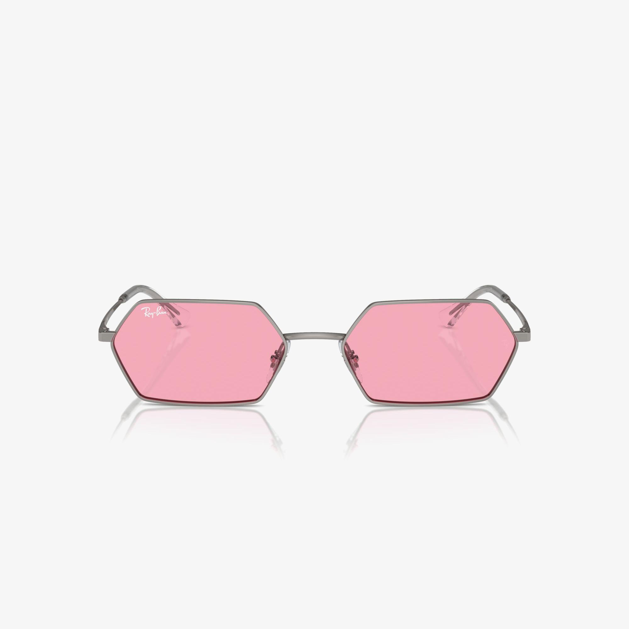 Ray-Ban Yevi Unisex Gri Güneş Gözlüğü