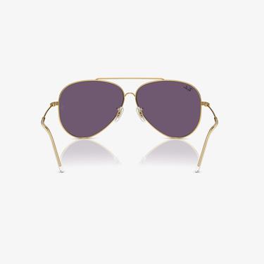  RAY-BAN Aviator Reverse Unisex Altın Rengi Güneş Gözlüğü