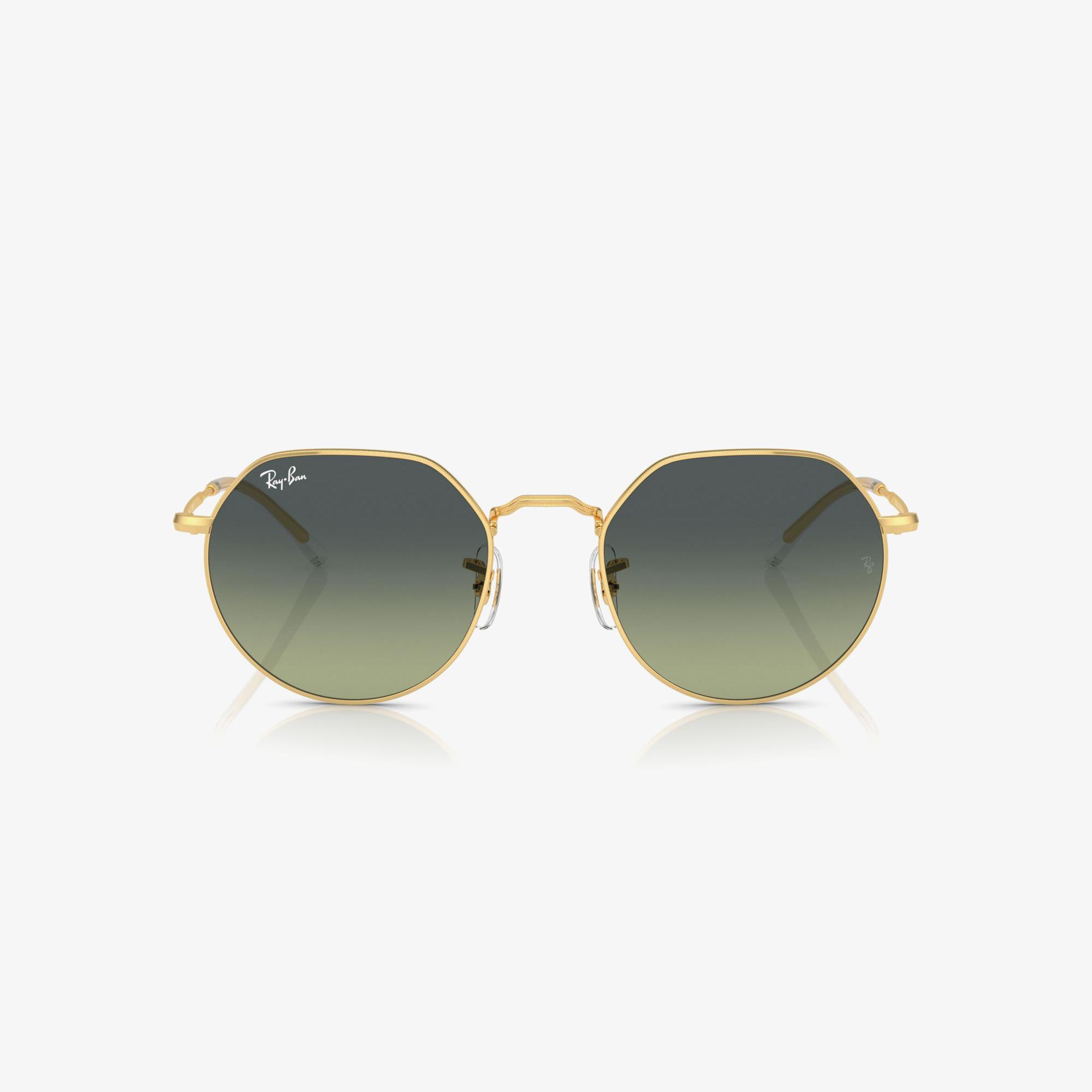 RAY-BAN Jack Unisex Altın Rengi Güneş Gözlüğü