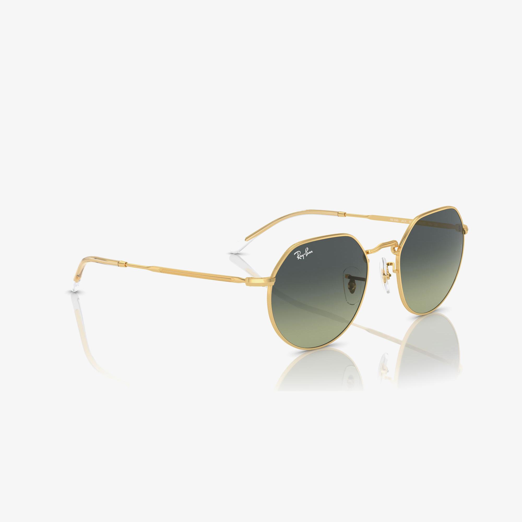 RAY-BAN Jack Unisex Altın Rengi Güneş Gözlüğü