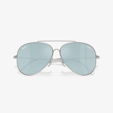  RAY-BAN Lenny Kravitz X Aviator Reverse Unisex Gümüş Güneş Gözlüğü