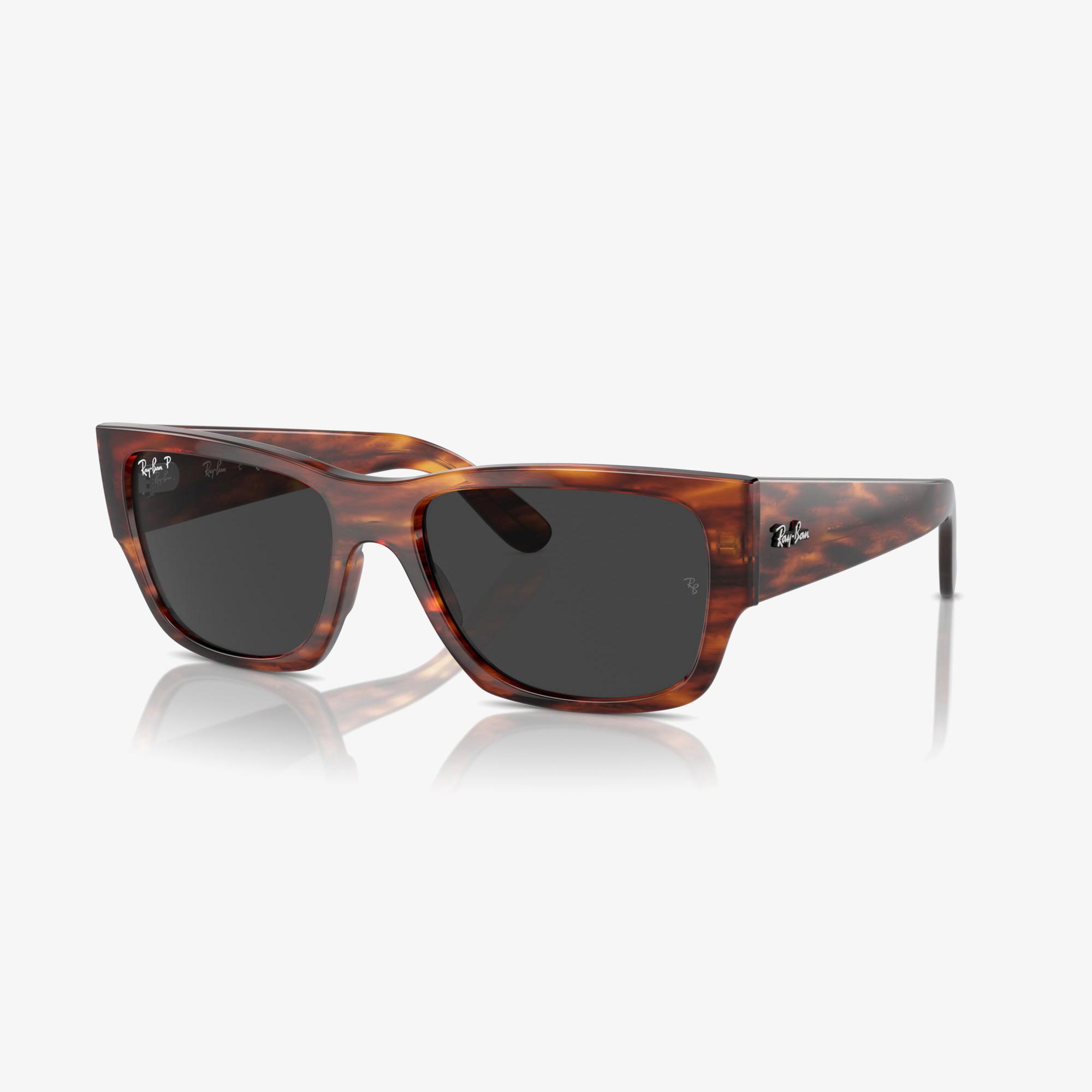 RAY-BAN Carlos Unisex Kahverengi Güneş Gözlüğü