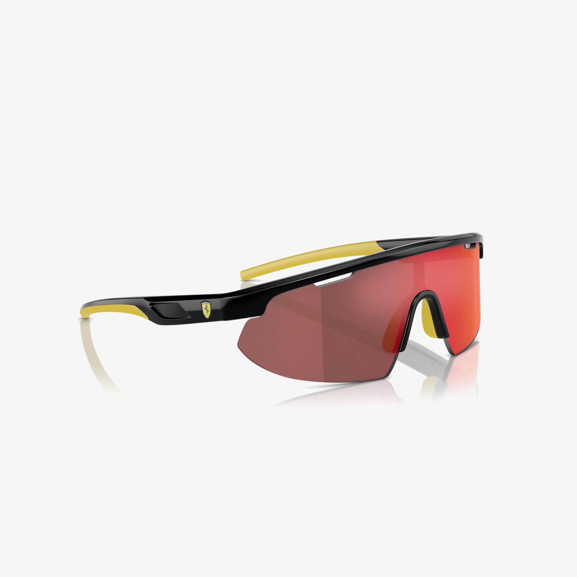 Scurderia Ferrari Fz64U Unisex Siyah Güneş Gözlüğü