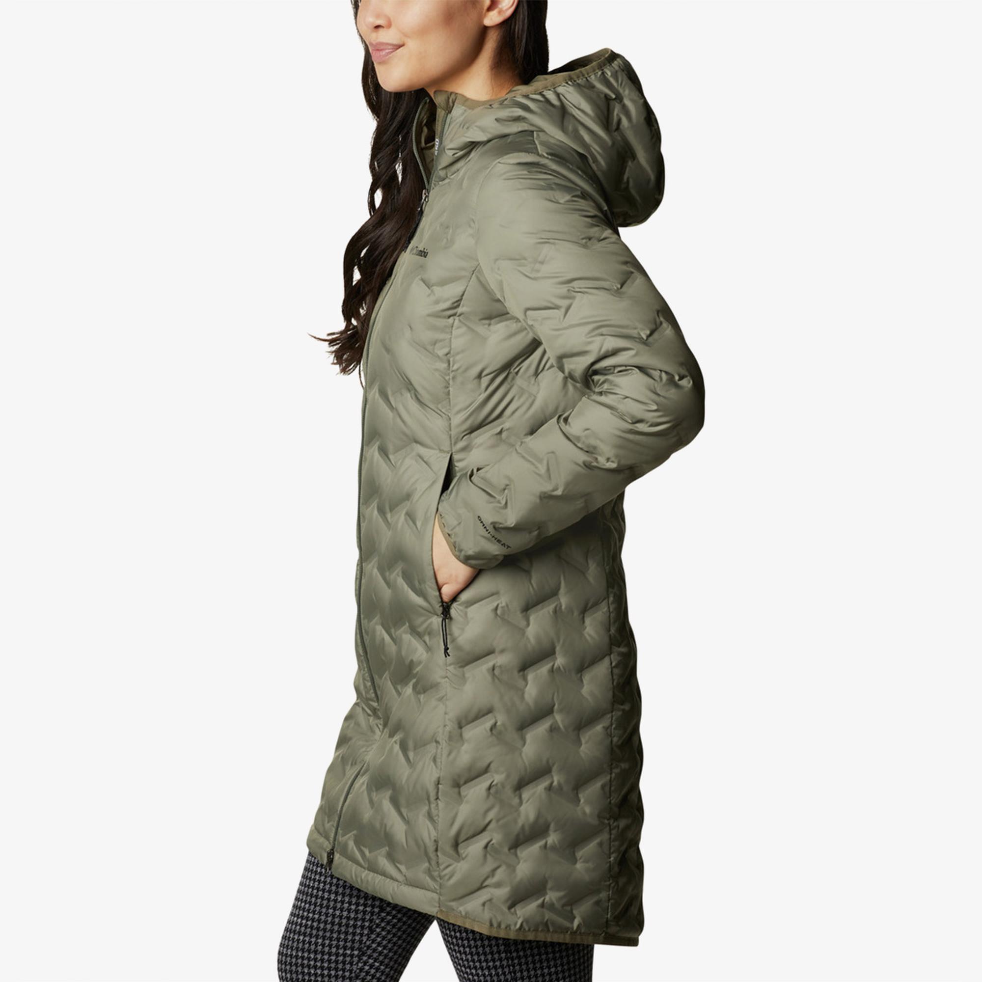 Columbia Delta Ridge II Down Kadın Yeşil Mont