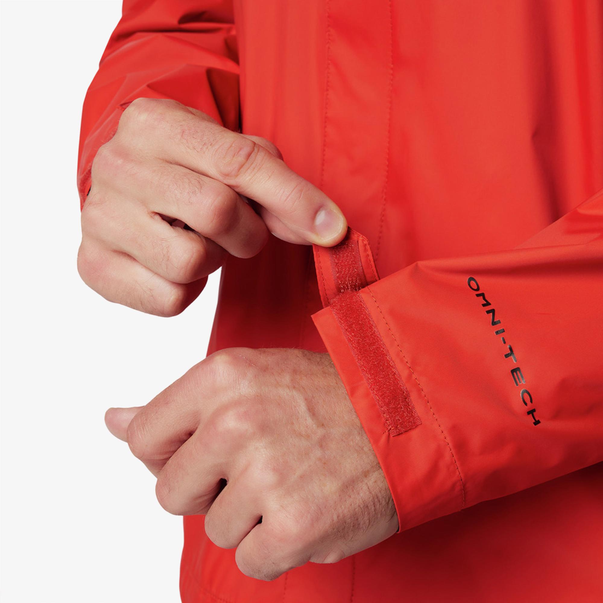 Columbia Watertight Erkek Kırmızı Yağmurluk