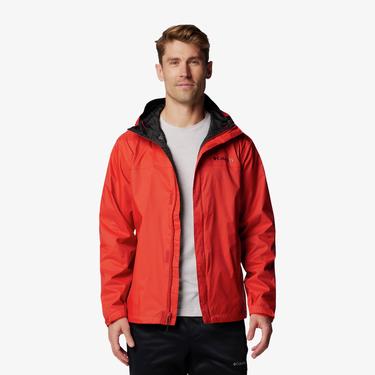  Columbia Watertight Erkek Kırmızı Yağmurluk