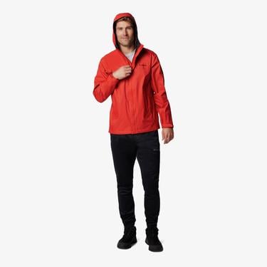  Columbia Watertight Erkek Kırmızı Yağmurluk