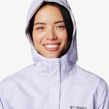  Columbia Arcadia II Kadın Mor Yağmurluk