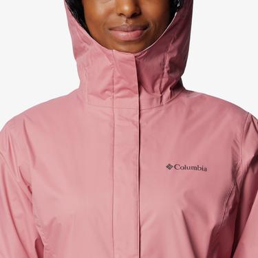 Columbia Arcadia II Kadın Pembe Yağmurluk