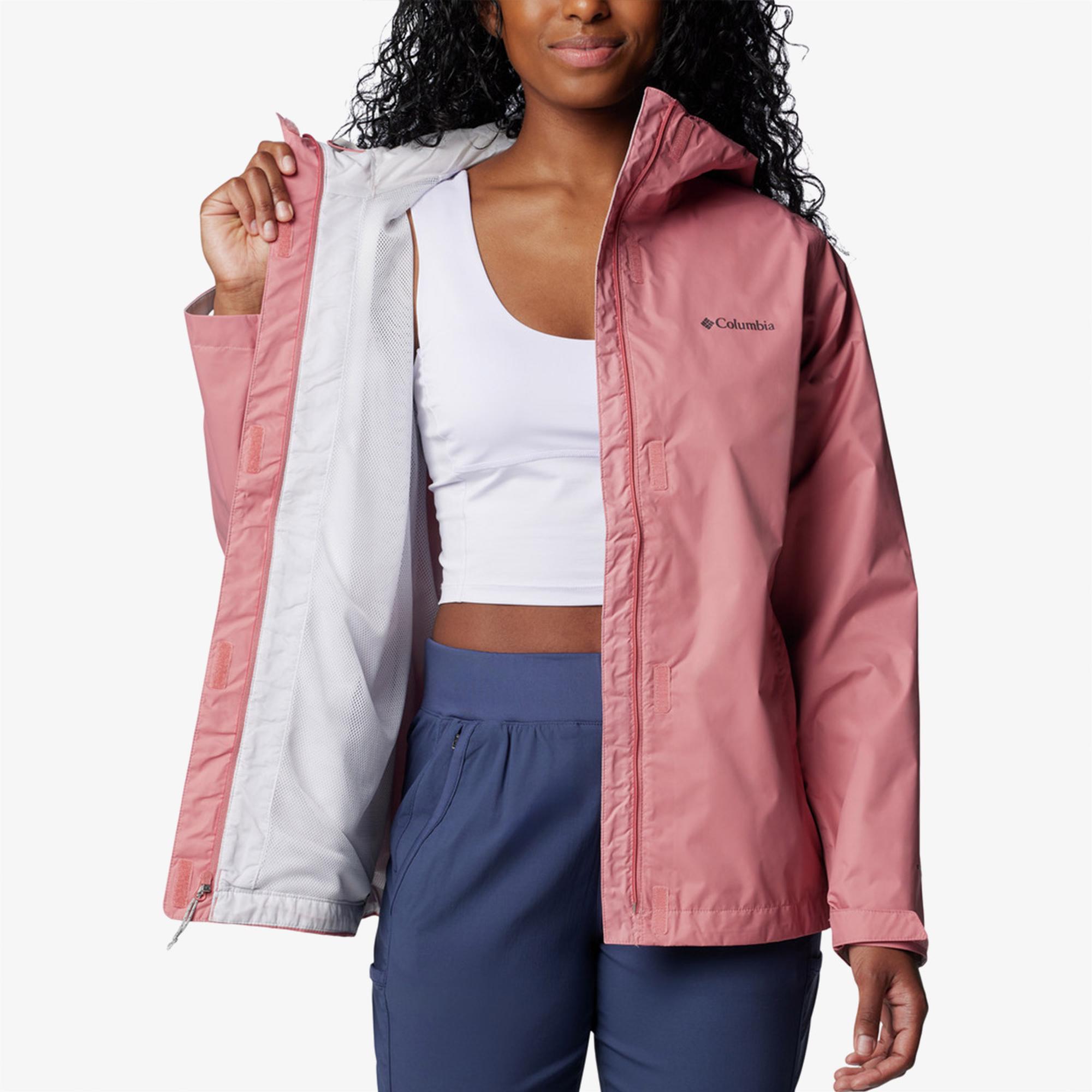 Columbia Arcadia II Kadın Pembe Yağmurluk