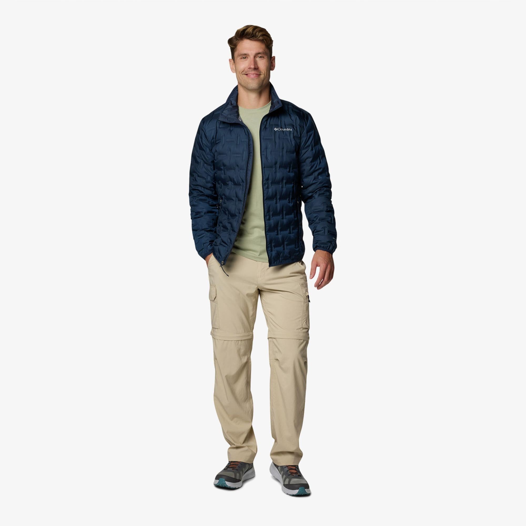 Columbia Delta Ridge II Down Erkek Lacivert Mont