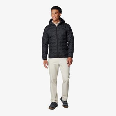  Columbia Delta Ridge Down Hooded Erkek Siyah Mont