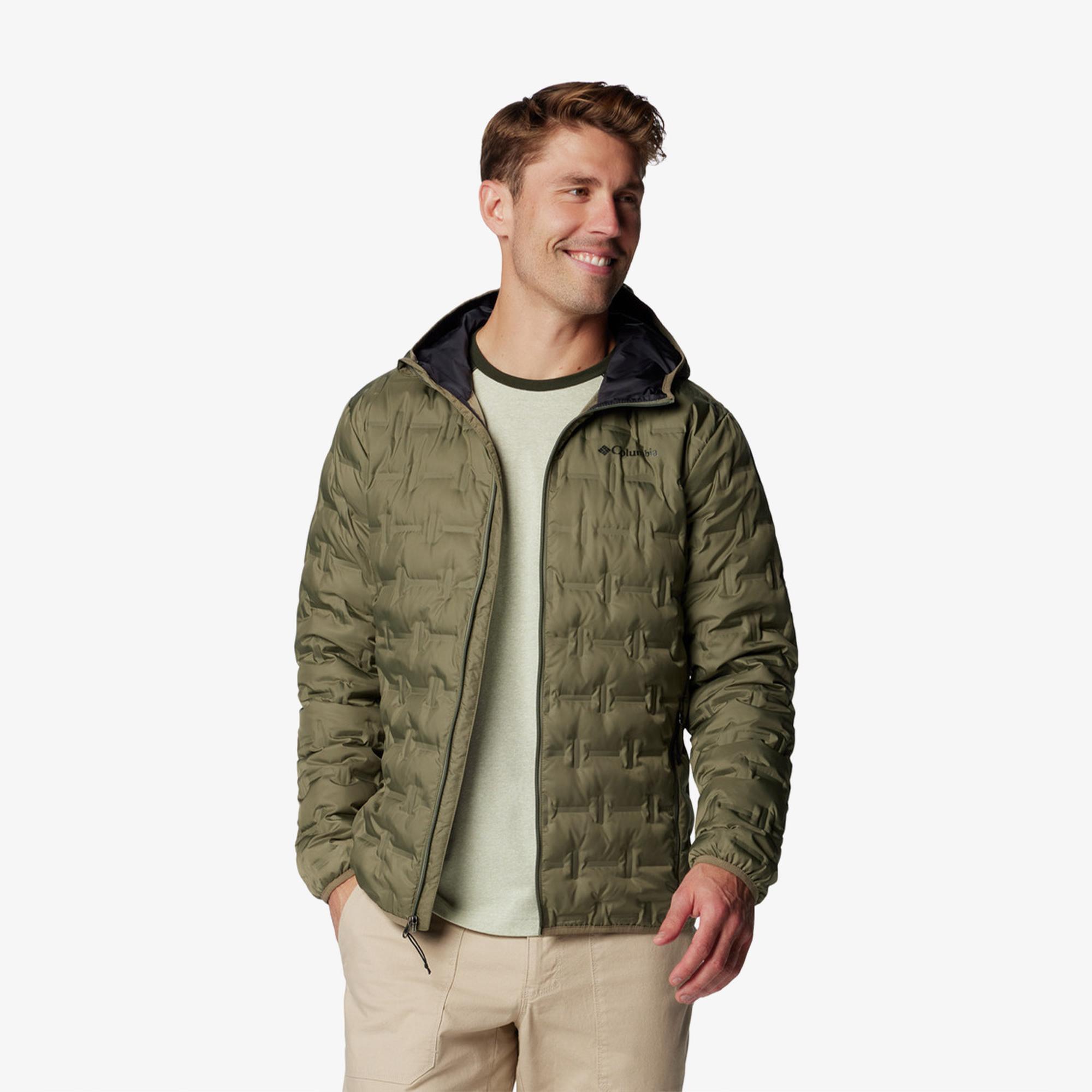 Columbia Delta Ridge II Down Erkek Yeşil Mont