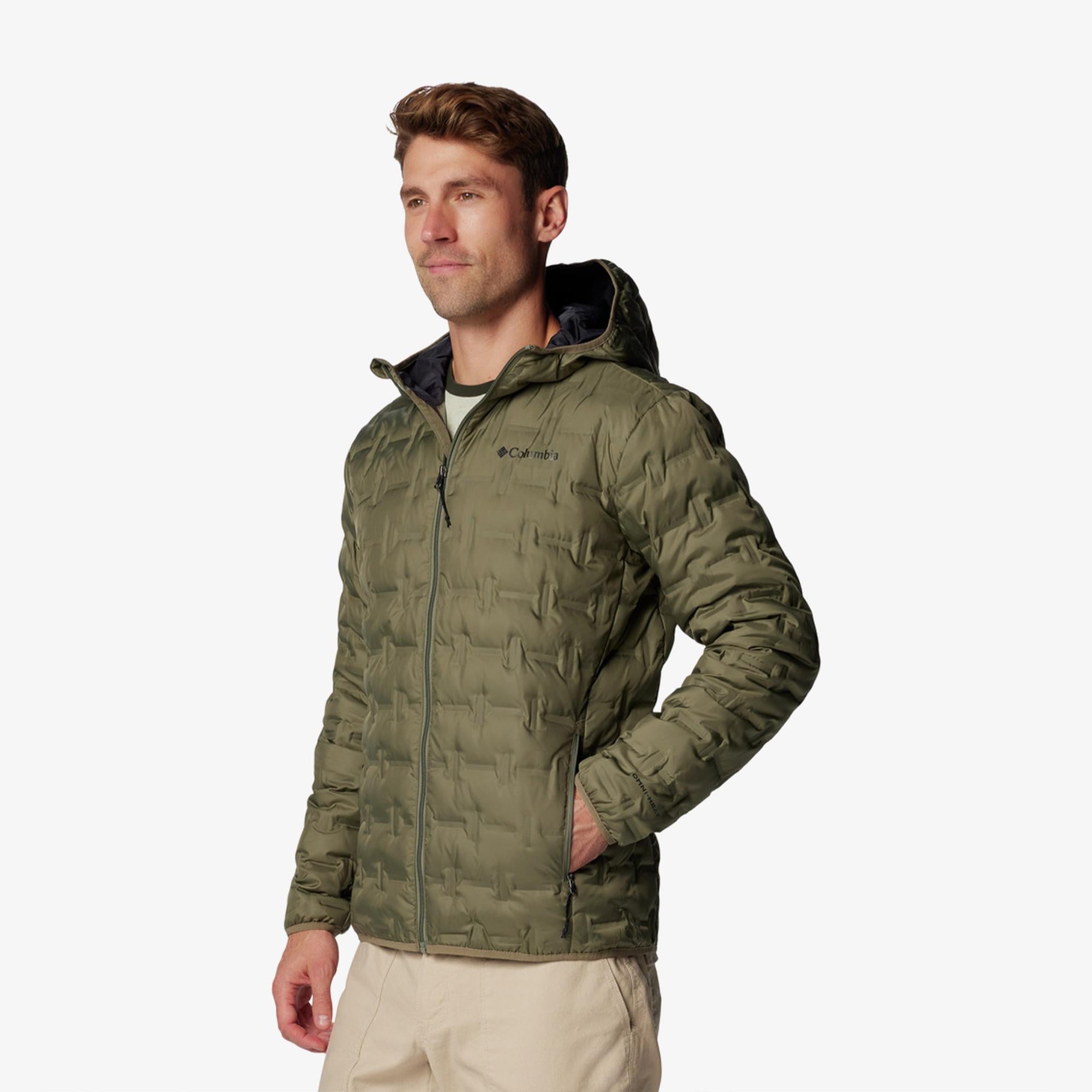 Columbia Delta Ridge II Down Erkek Yeşil Mont