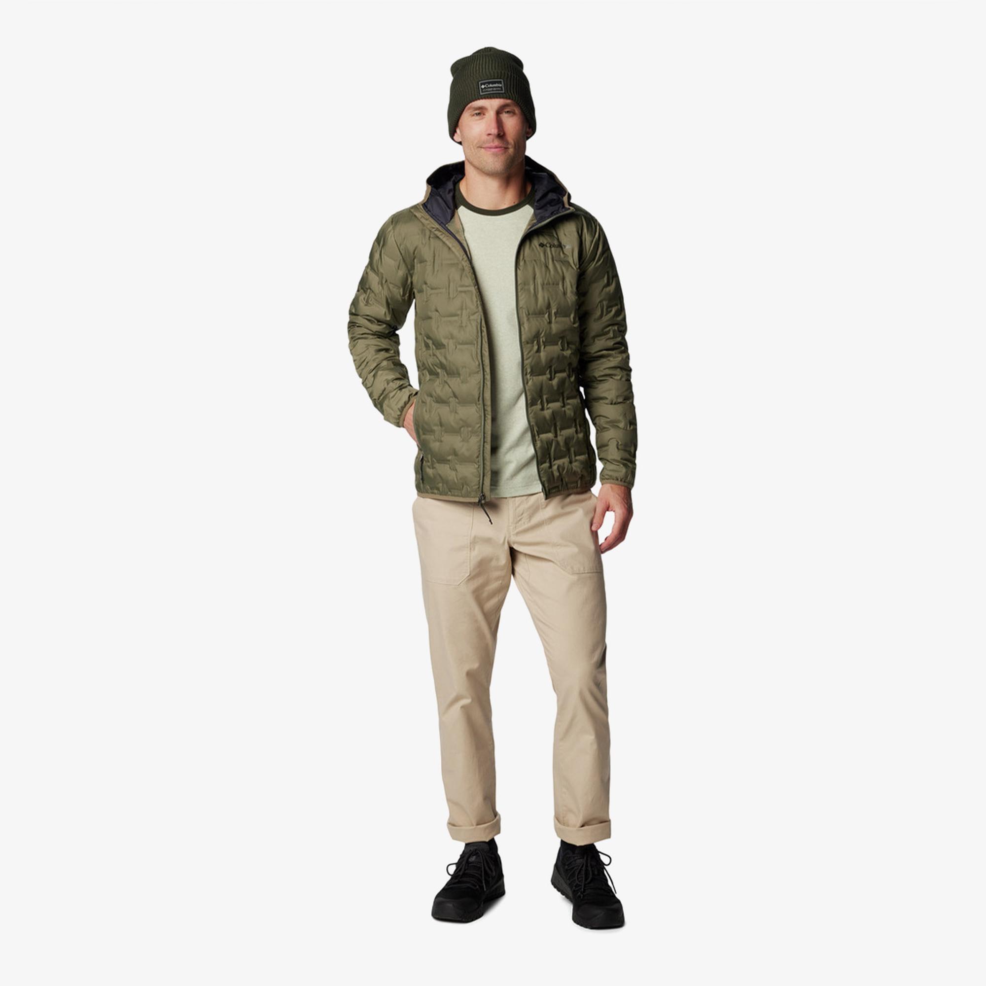 Columbia Delta Ridge II Down Erkek Yeşil Mont