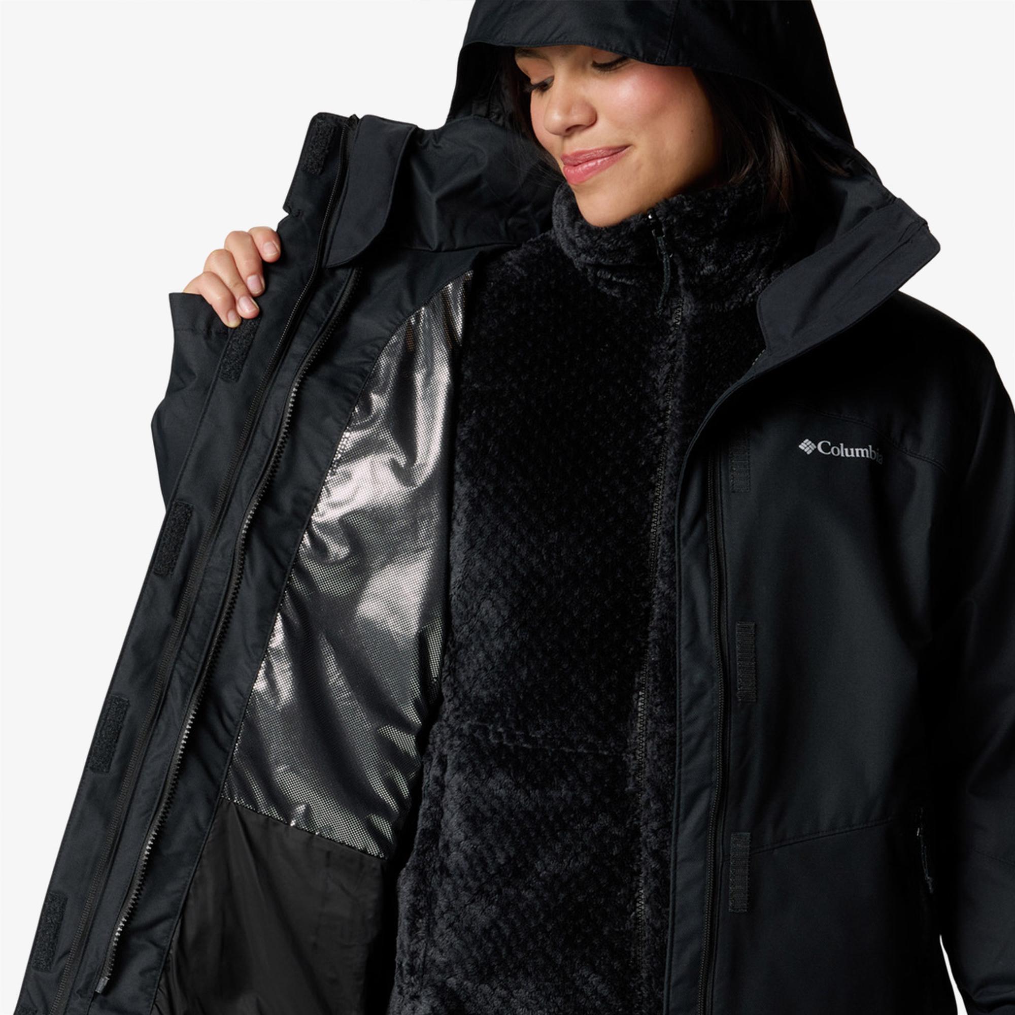Columbia Bugaboo III Interchange Kadın Siyah Mont