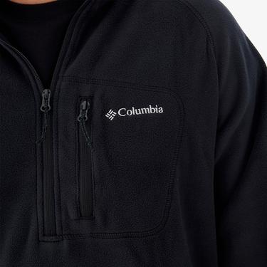  Columbia Fast Trek III Half Zip Erkek Siyah Polar