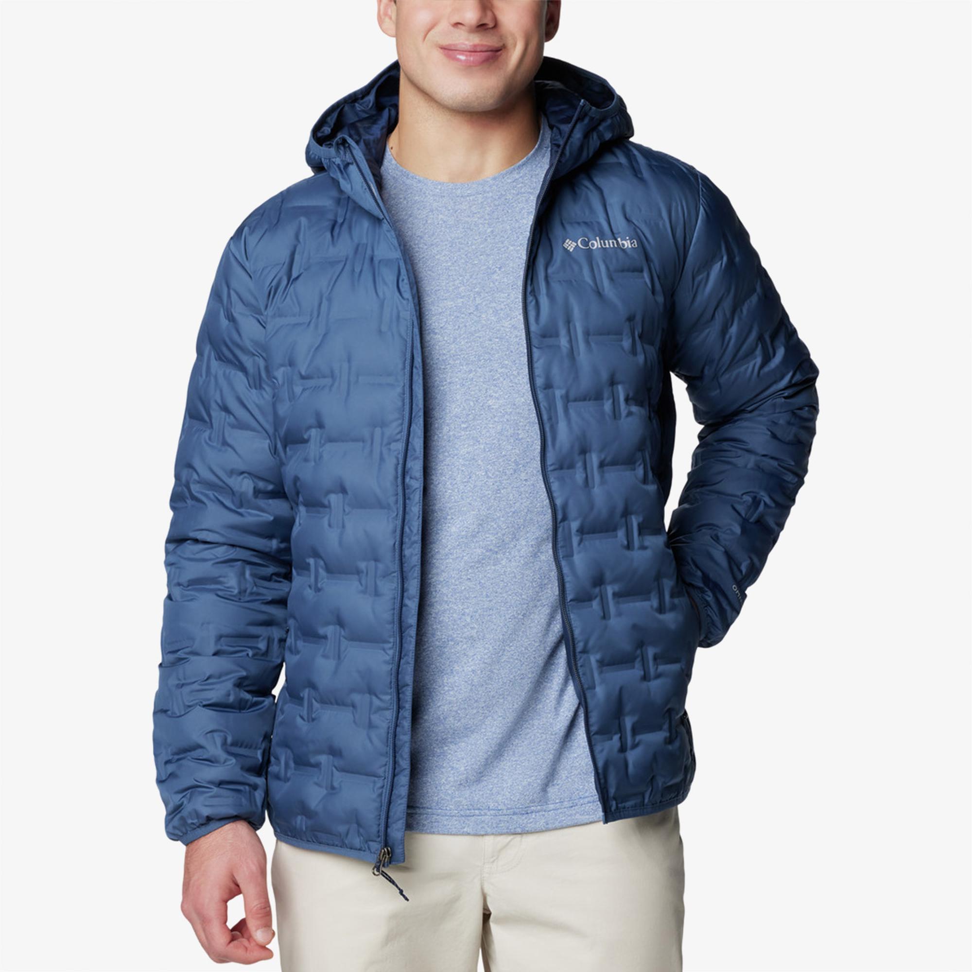 Columbia Delta Ridge II Down Erkek Mavi Mont