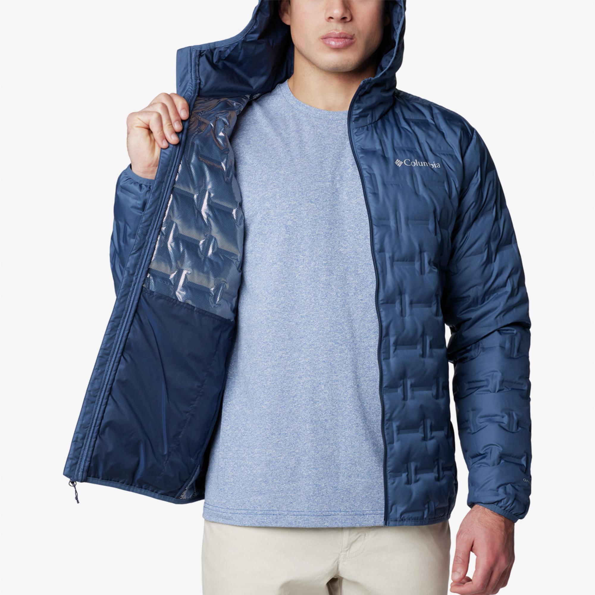 Columbia Delta Ridge II Down Erkek Mavi Mont