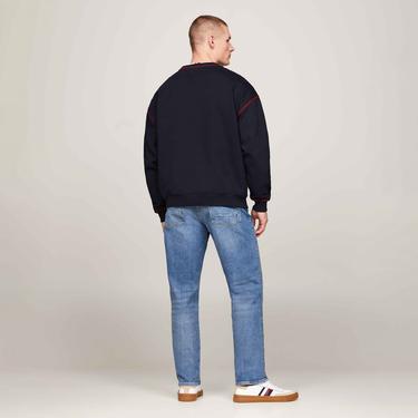  Tommy Hilfiger Erkek Mavi Sweatshirt