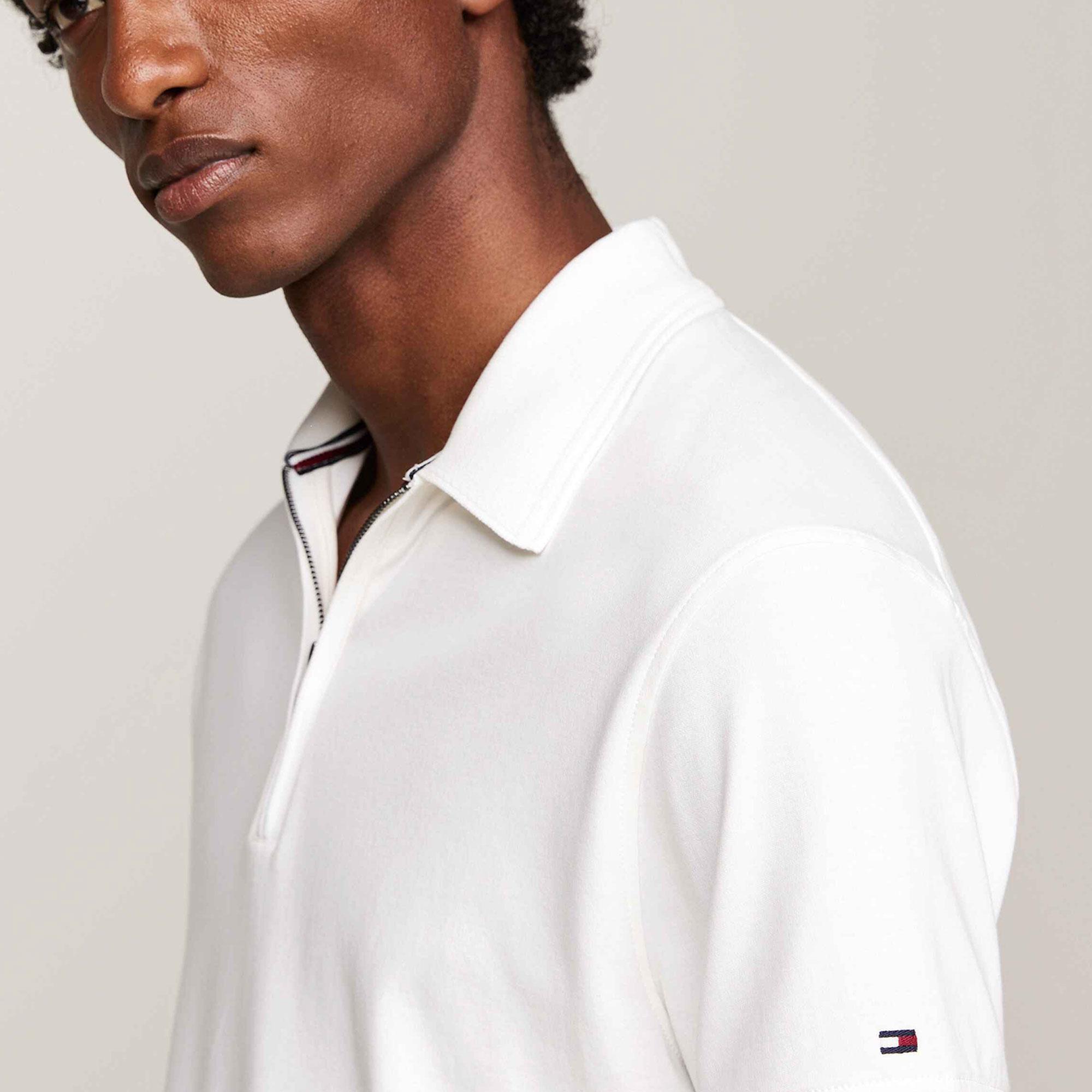 Tommy Hilfiger Erkek Beyaz Polo