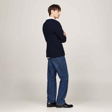  Tommy Hilfiger Erkek Triko Lacivert Kazak