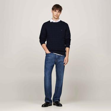  Tommy Hilfiger Erkek Triko Lacivert Kazak