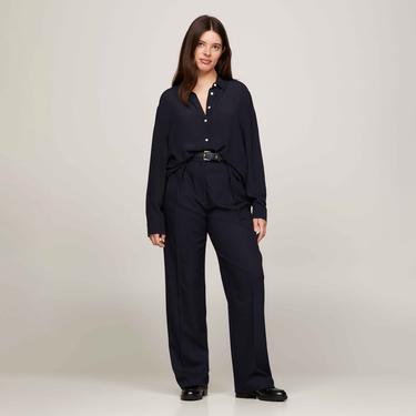  Tommy Hilfiger Kadın Mavi Pantolon