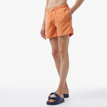  Erkek Baskılı Turuncu Mayo Şort