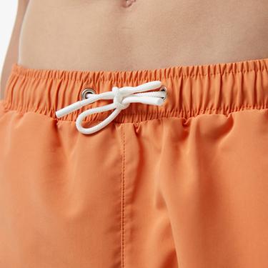  Erkek Baskılı Turuncu Mayo Şort