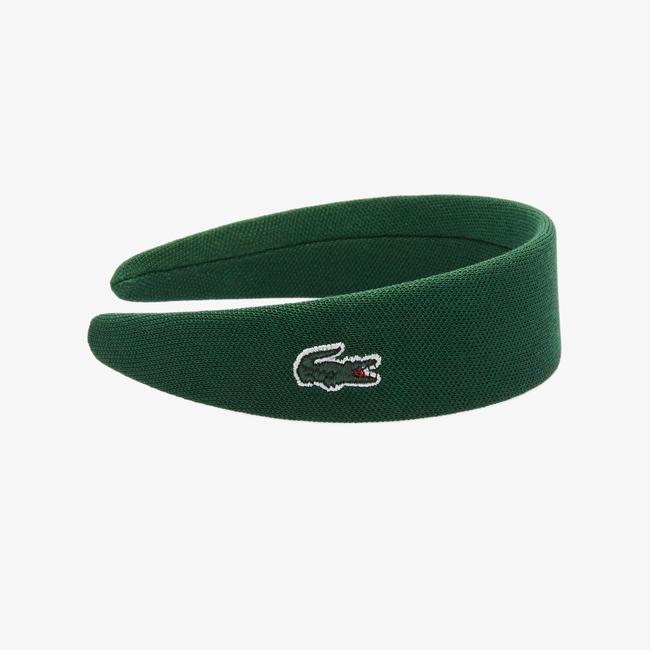  Lacoste Kadın Koyu Yeşil Saç Bandı