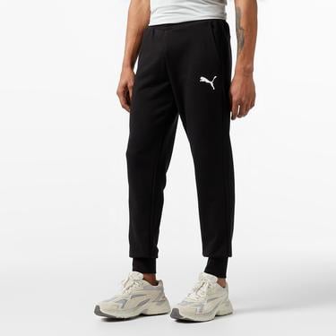  Puma Essential Logo Erkek Siyah Eşofman Altı