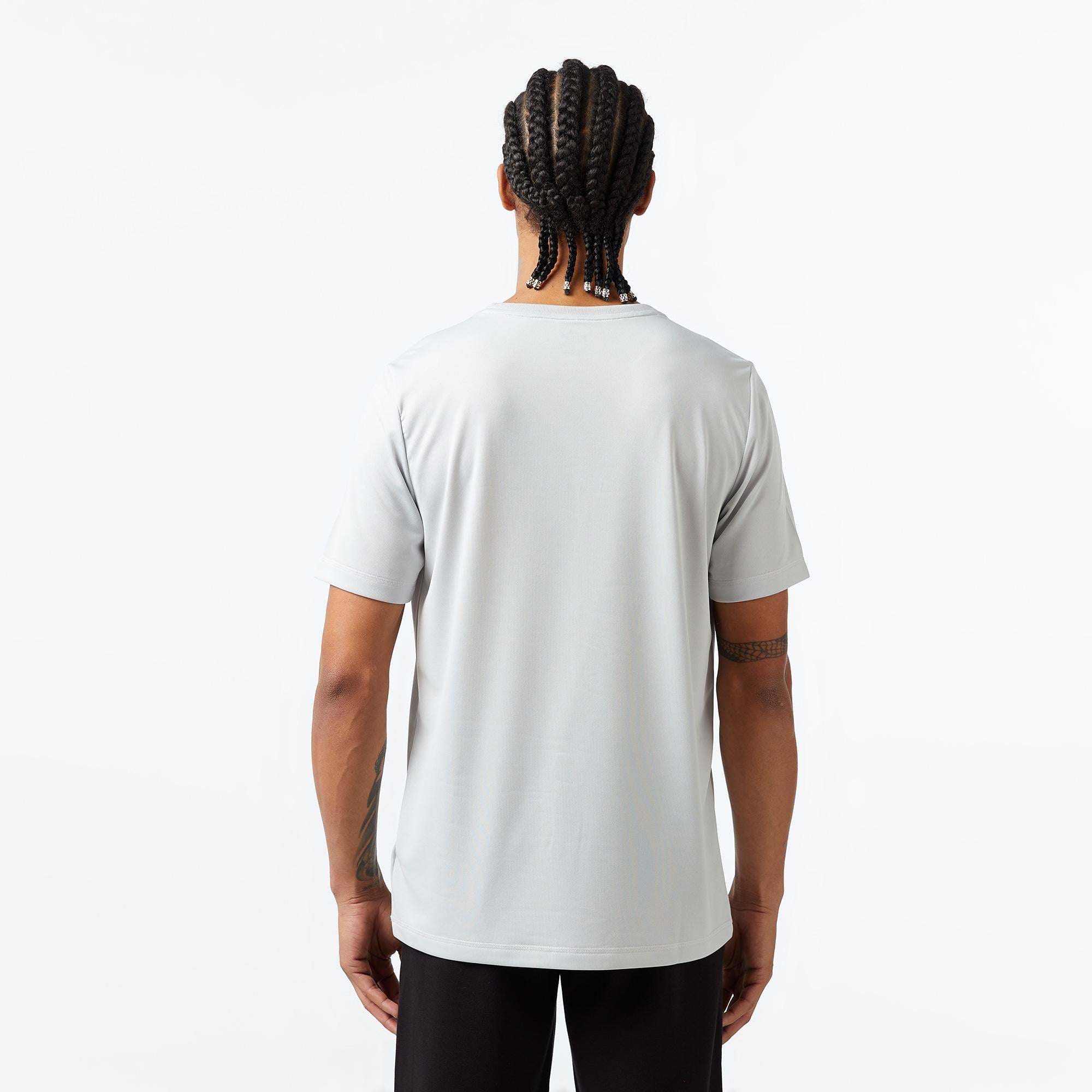 Puma Active Small Logo Erkek Gri T-Shirt