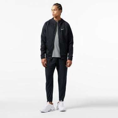  Nike Therma-Fit Full-Zip Erkek Siyah Hoodie
