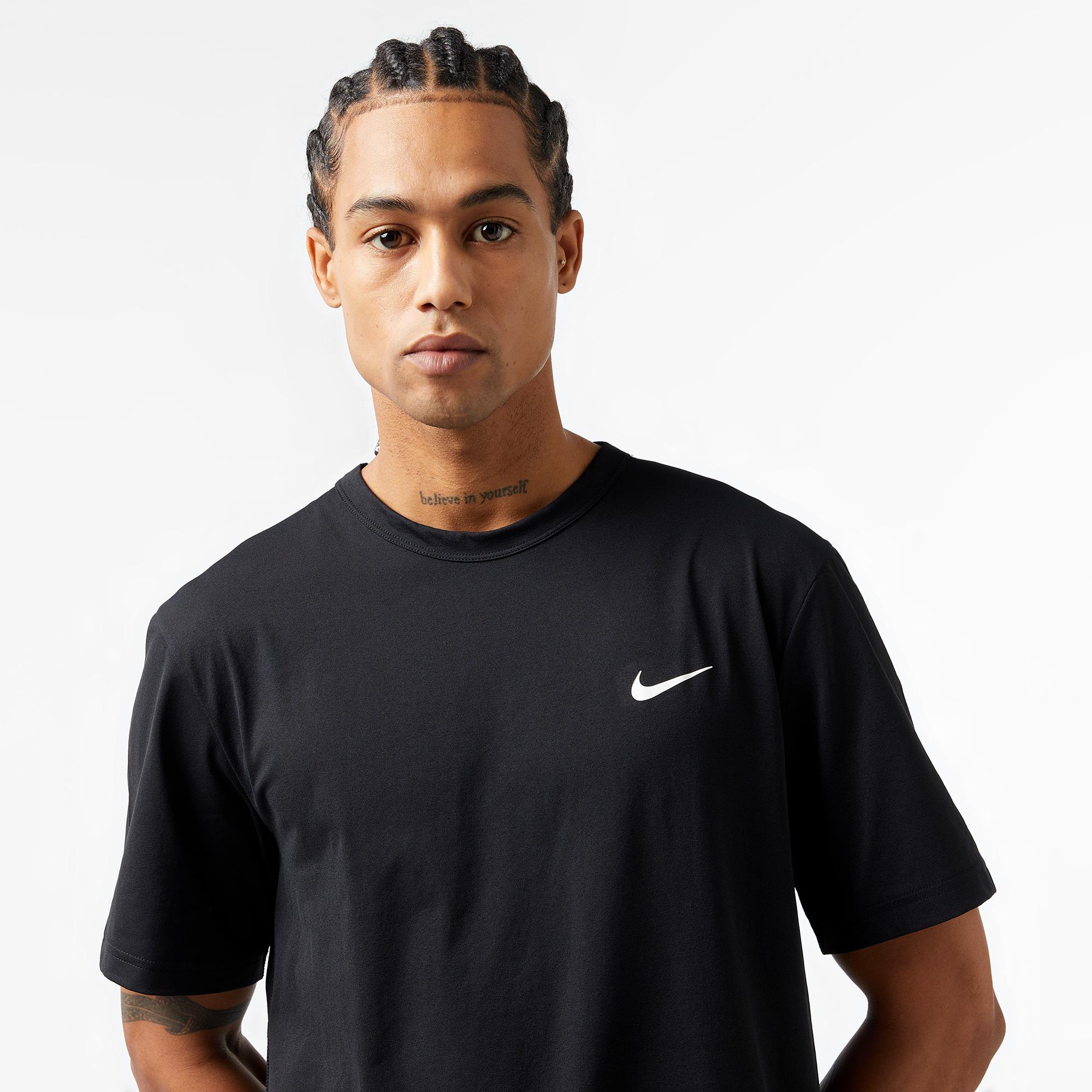 Nike Dri-Fit Hyverse Erkek Siyah T-Shirt