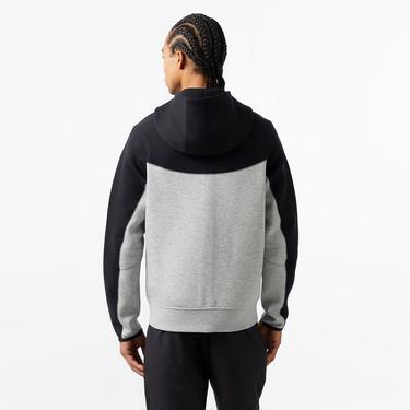  Nike Tech Fleece Full Zip Windrunner Hoodie Erkek Gri Sweatshirt