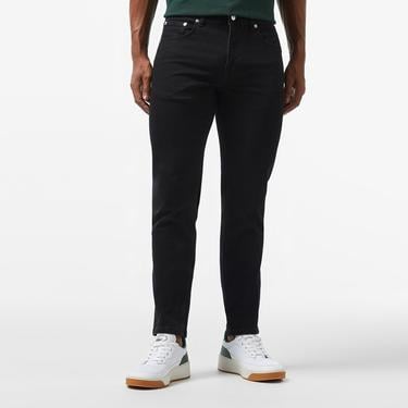 Lacoste Erkek Slim Fit Siyah Jean Pantolon