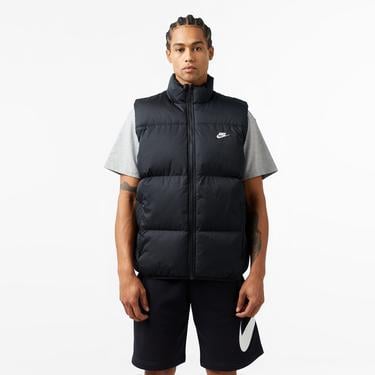  Nike Club Puffer Erkek Siyah Yelek