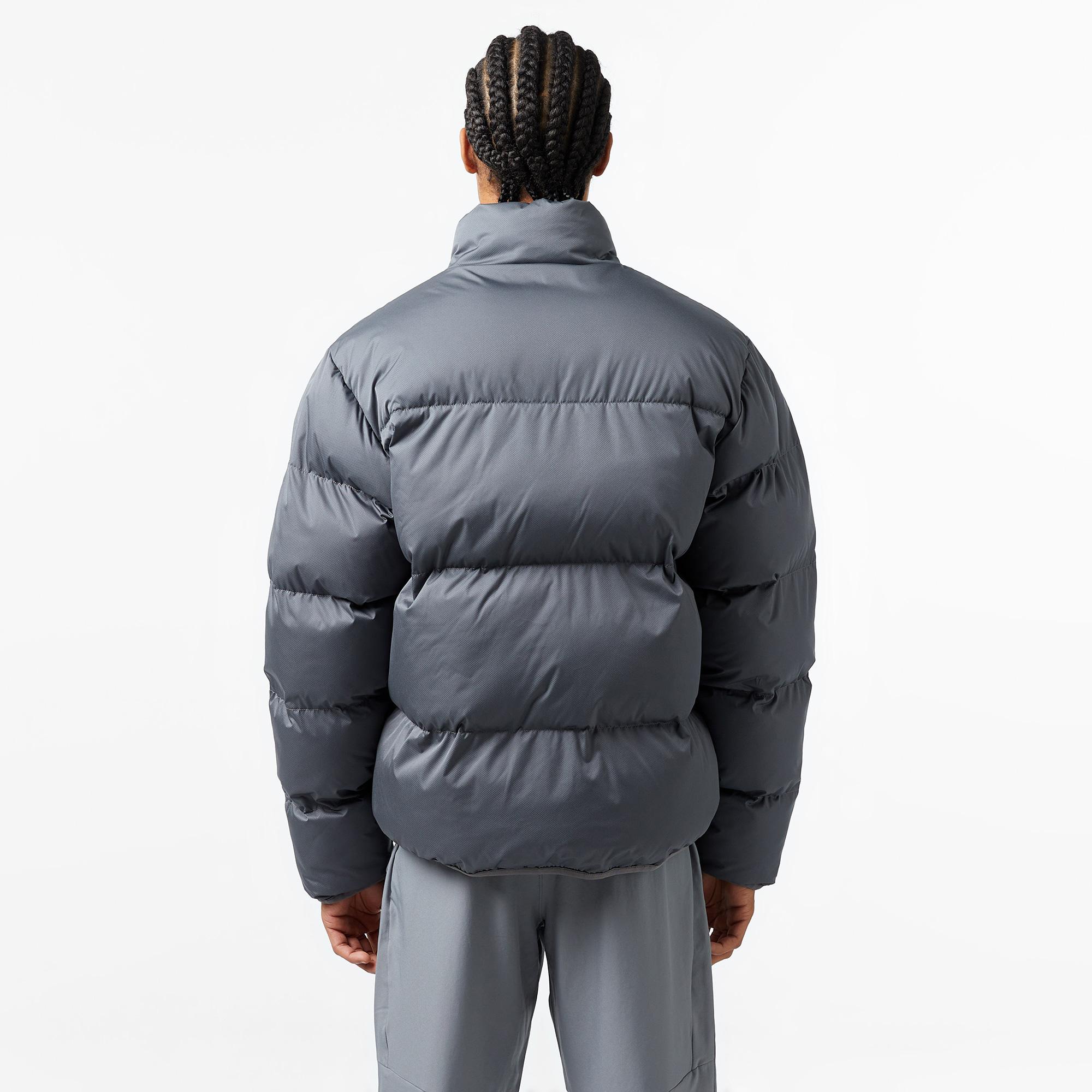 Nike Sportswear Club Puffer Erkek Gri Mont