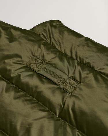  GANT Erkek Yeşil Dik Yaka Kaz Tüyü Mont