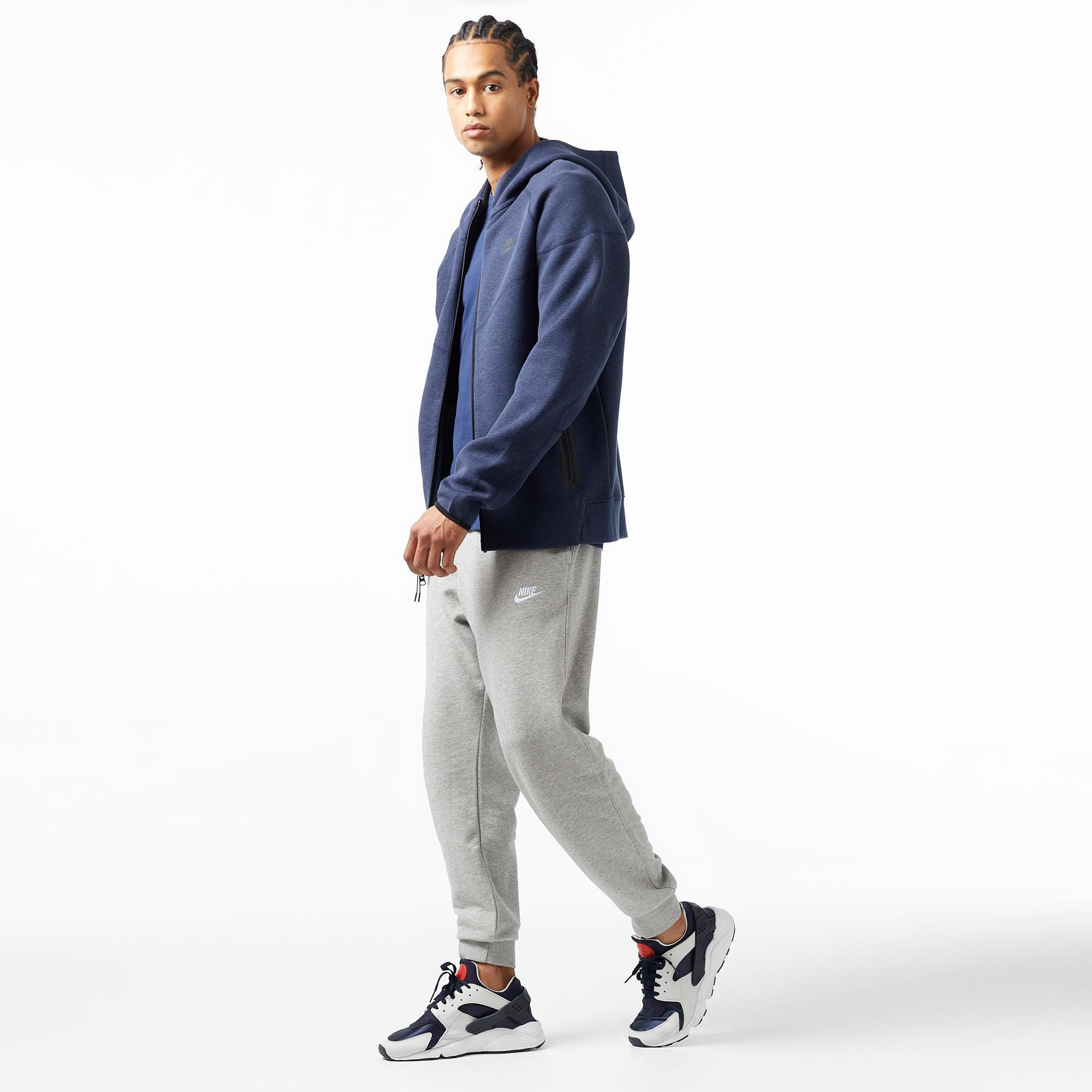 Nike Tech Fleece Erkek Mavi Sweatshirt