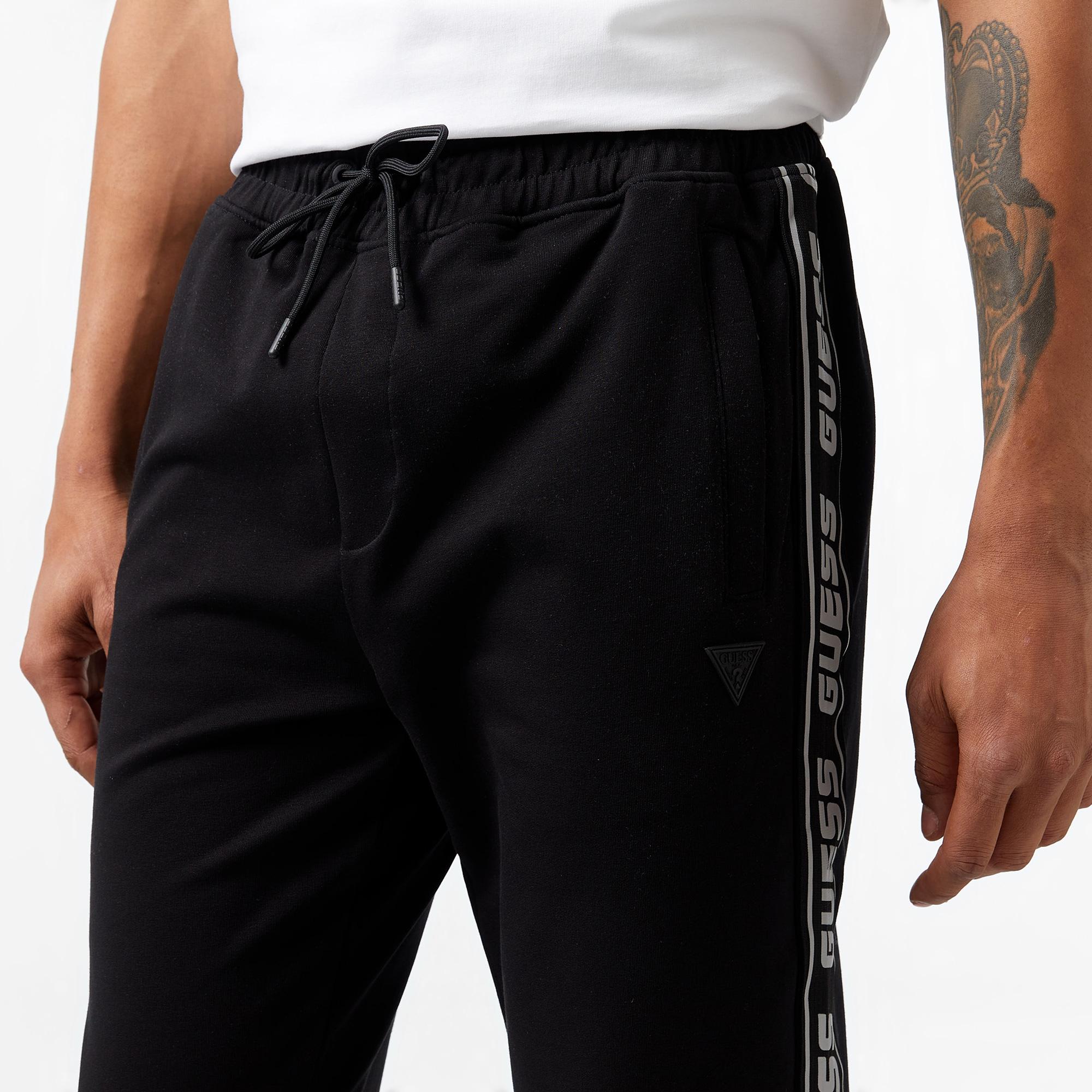 Guess Erkek Siyah Eşofman Altı